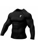 Fluid Rashguard Long Sleeve - Black
