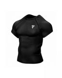 Fluid Rashguard Short Sleeve - Black